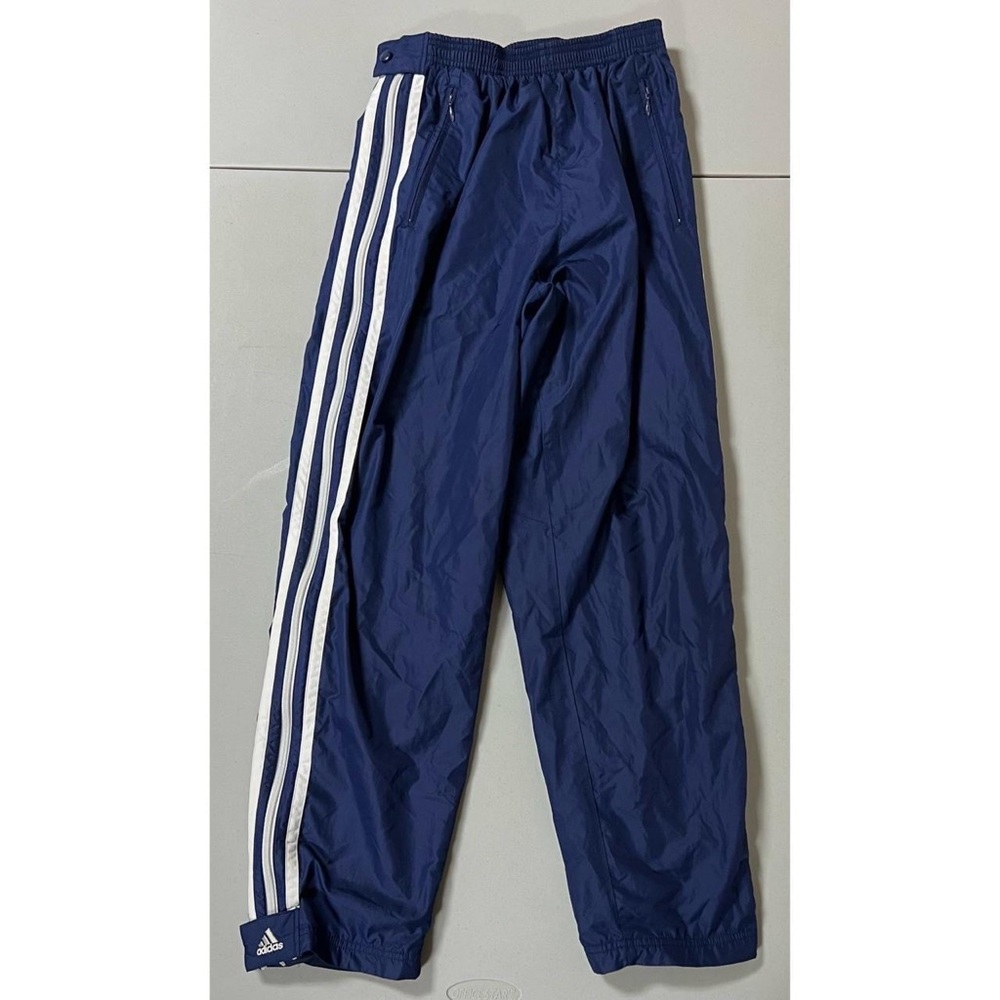 Adidas 3-Stripe Zipper Windbreaker Track Pants Sweats Sweatpants Bottoms Size M
